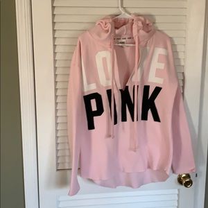 Pink sweatshirt size medium
